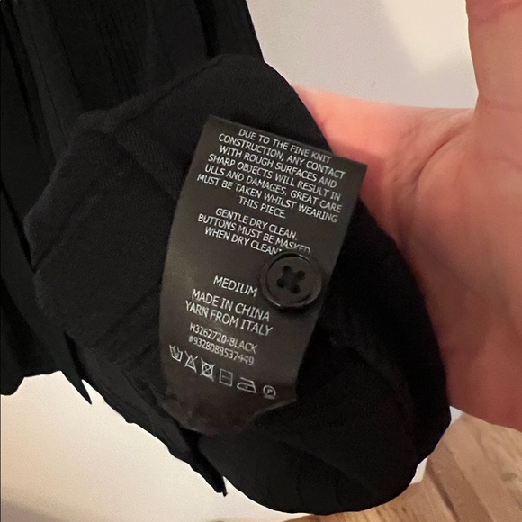 Scanlan Theodore PLEATED RIB PLACKET DRESS Size M - Picture 11 of 11